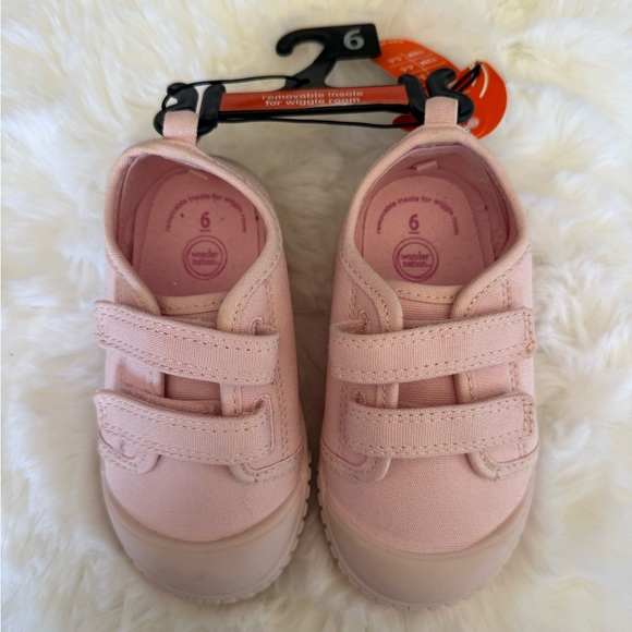 wonder nation Other - NWT Pink Velcro Toddler Shoes | size 6
